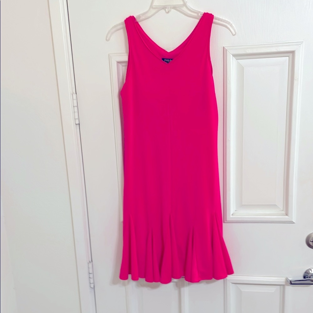 Ralph Lauren Ruffles Girls Dress Sz XL 16